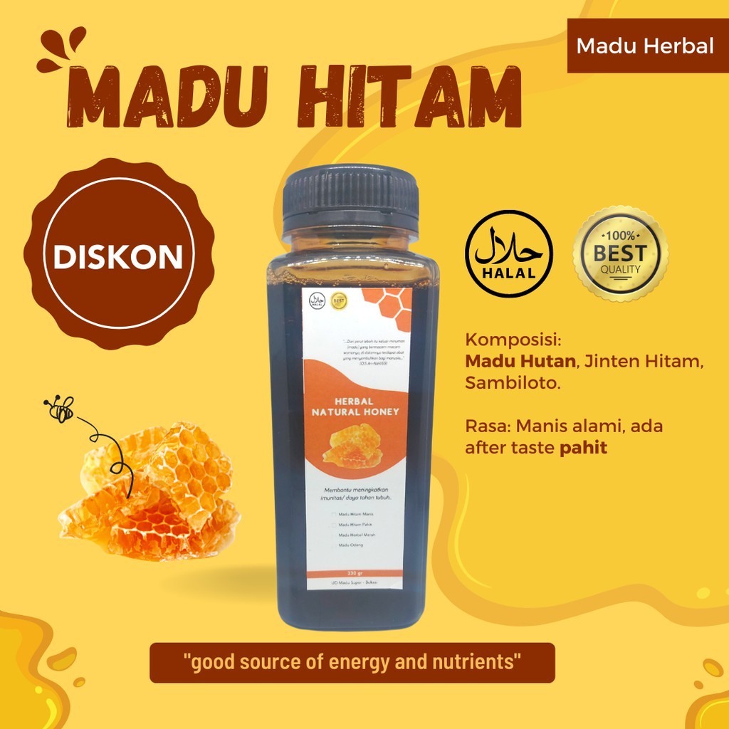 

MADU HITAM MADU HERBAL PAHIT