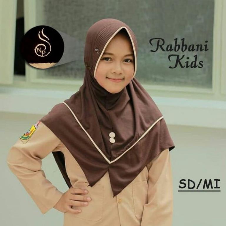 Jilbab Sekolah Sd Dan Smp Rabbani Kids Ori Nazilla