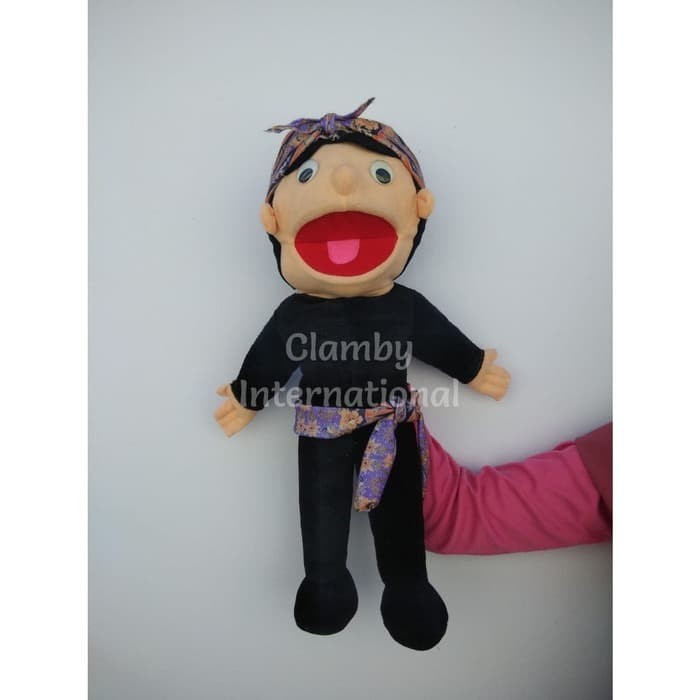 Boneka Tangan Muppet Karakter Abang dan None Jakarta | Boneka Edukasi