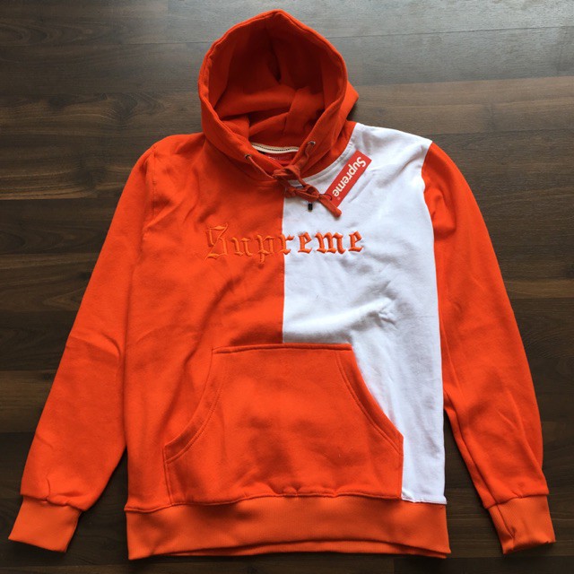 HOODIE SUPREME LOGO BORDIR HOODIE IMPORT KOREA UBAANGE PREMIUM SAML KOREA UBA