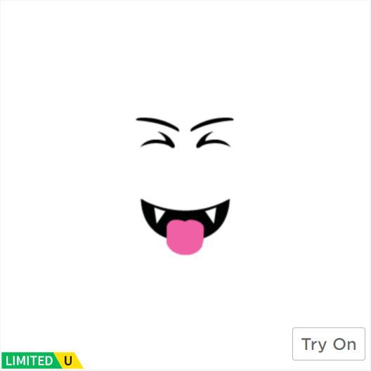 ♗ Roblox limited faces
