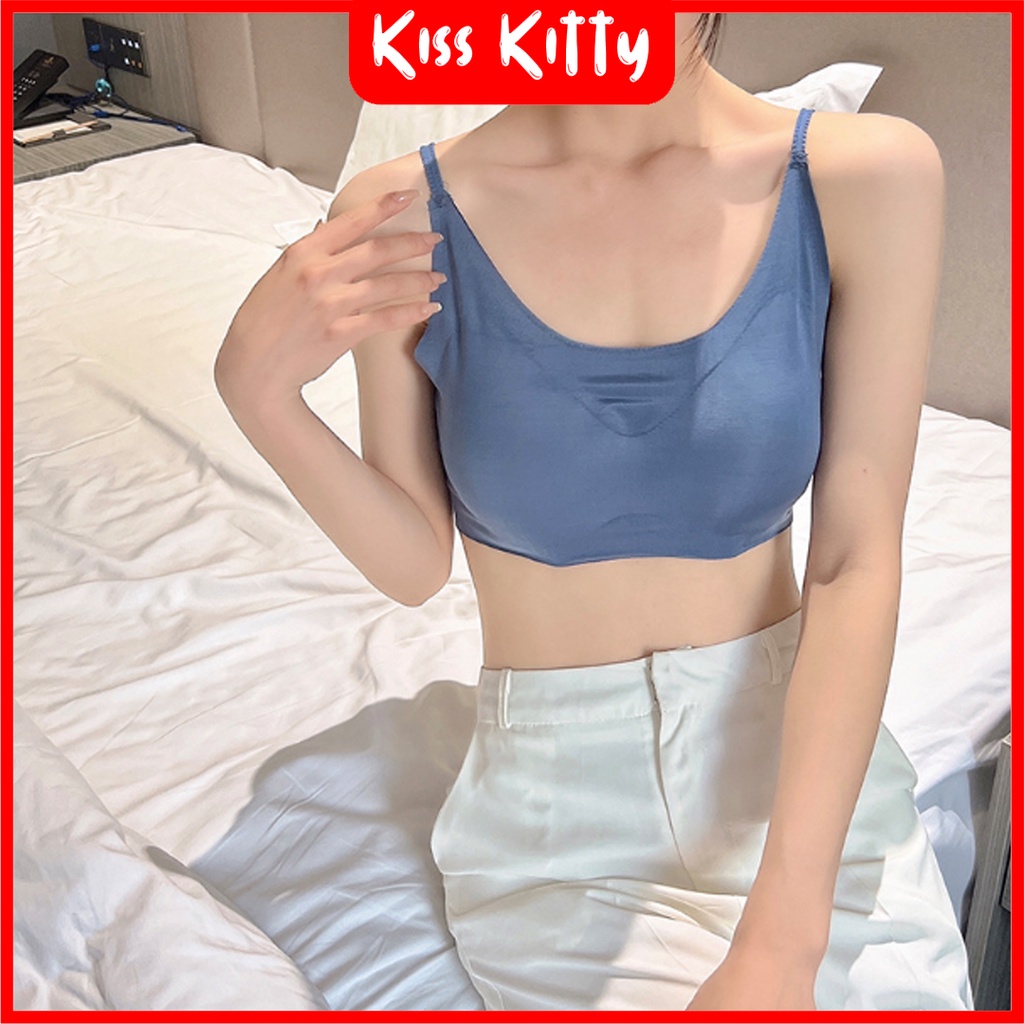 Tank top Bra Bra Kekinian Bra Sport Bra Yoga Bra Seamless Bra Tanpa Kawat 04#