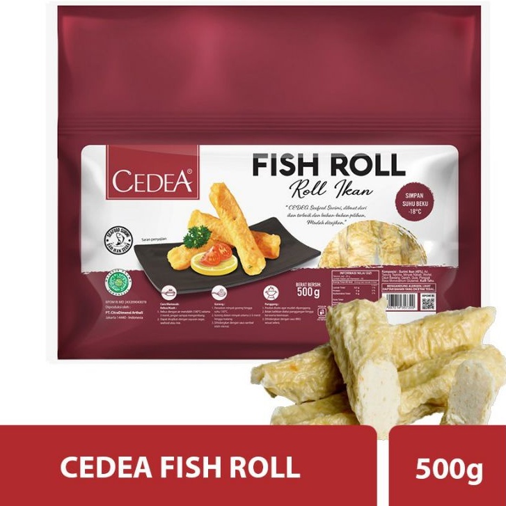 

CEDEA Fish Roll (Roll Ikan) 500gr