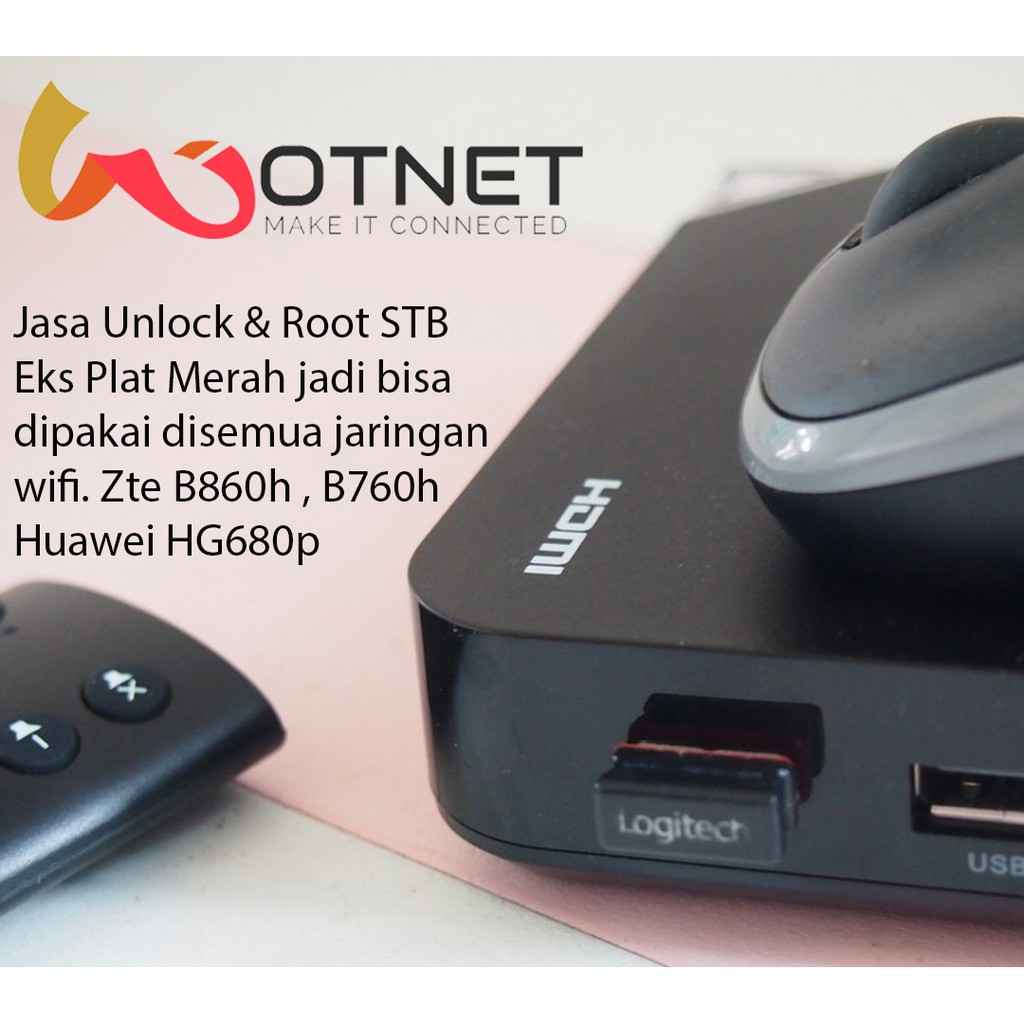 Paling murah tinggal colok ga pakai pusing jasa unlock stb zte b860 b760 hg680 v1 v2 v5