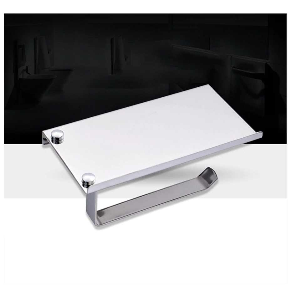 TD-DA HOUSEEN Gantungan Tempat Tisu Toilet Stainless Steel - H226