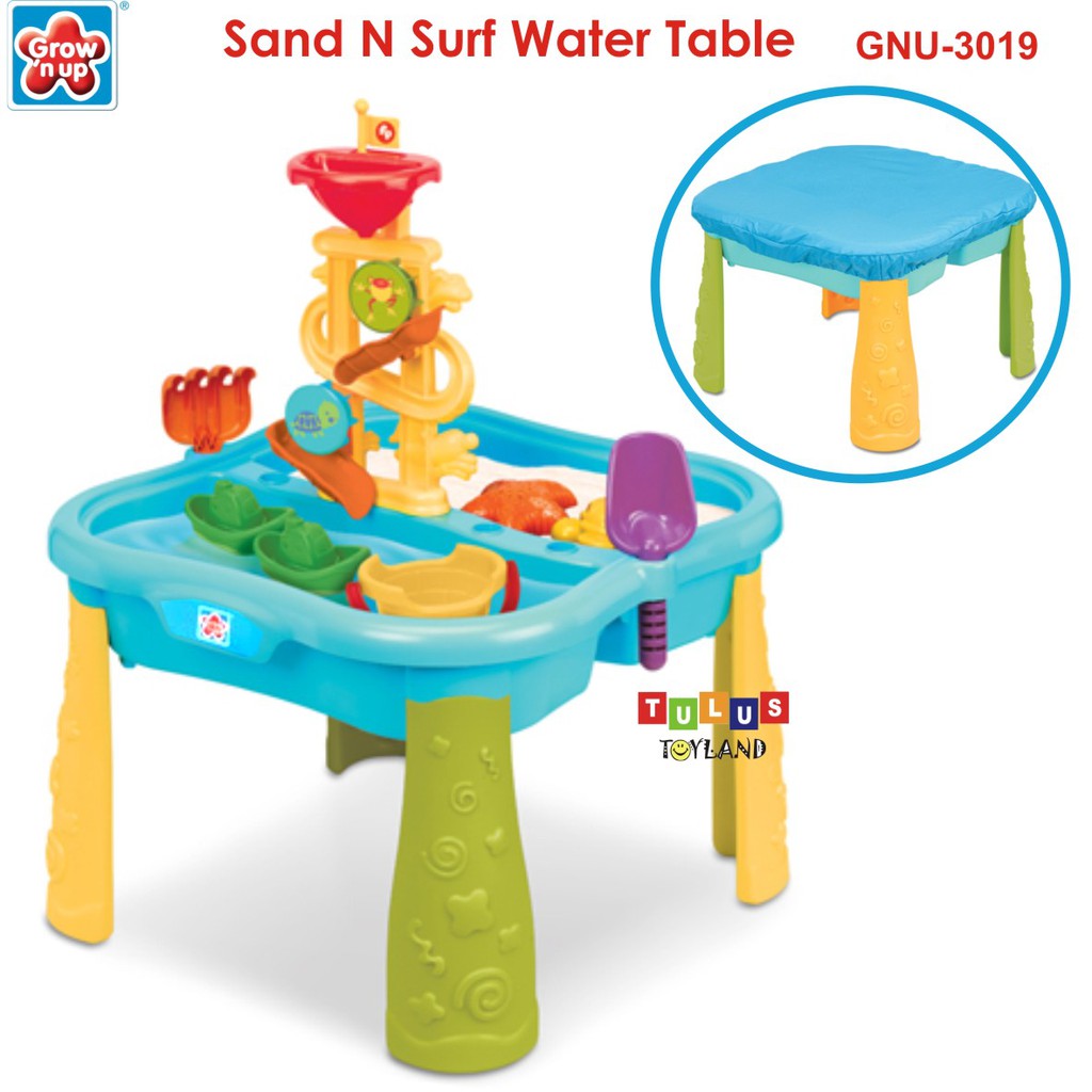 Grow N Up Sand N Surf Activity Water Table GNU Mainan Bak Pasir Air Aktifitas Anak Pantai Edukatif