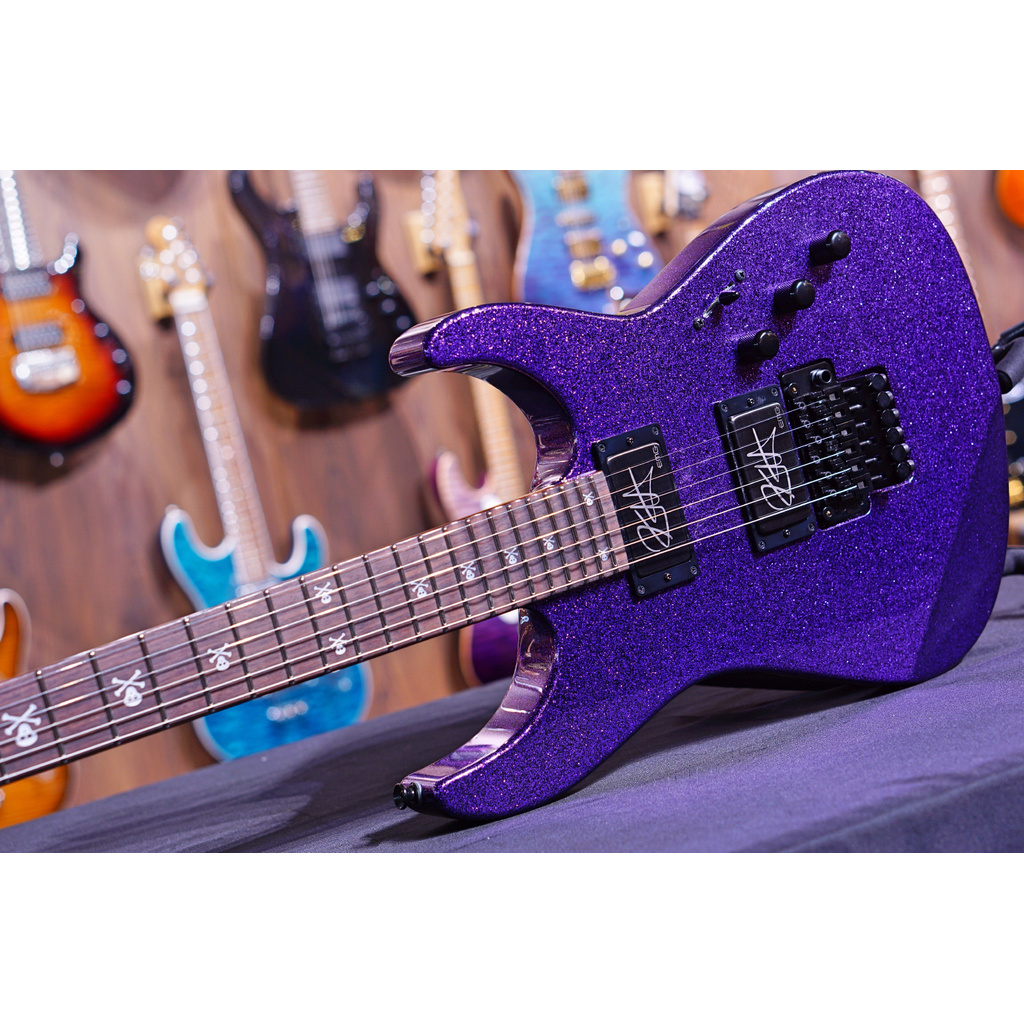 ESP KH-2 kirk hammett purple sparkle E6321202