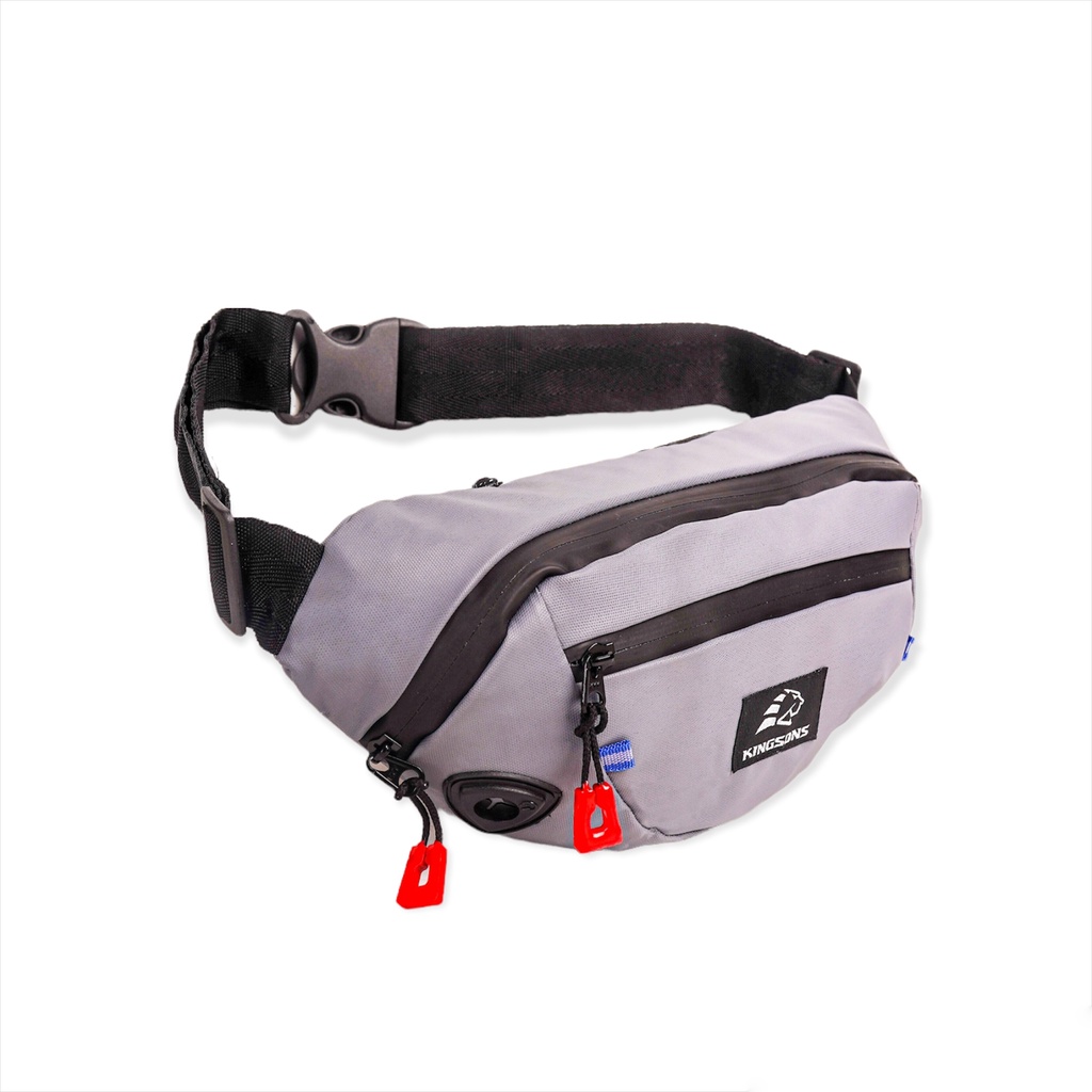 WAISTBAG WATERPROOF TAS SELEMPANG PRIA ANTI AIR PREMIUM  TAS KECE c4