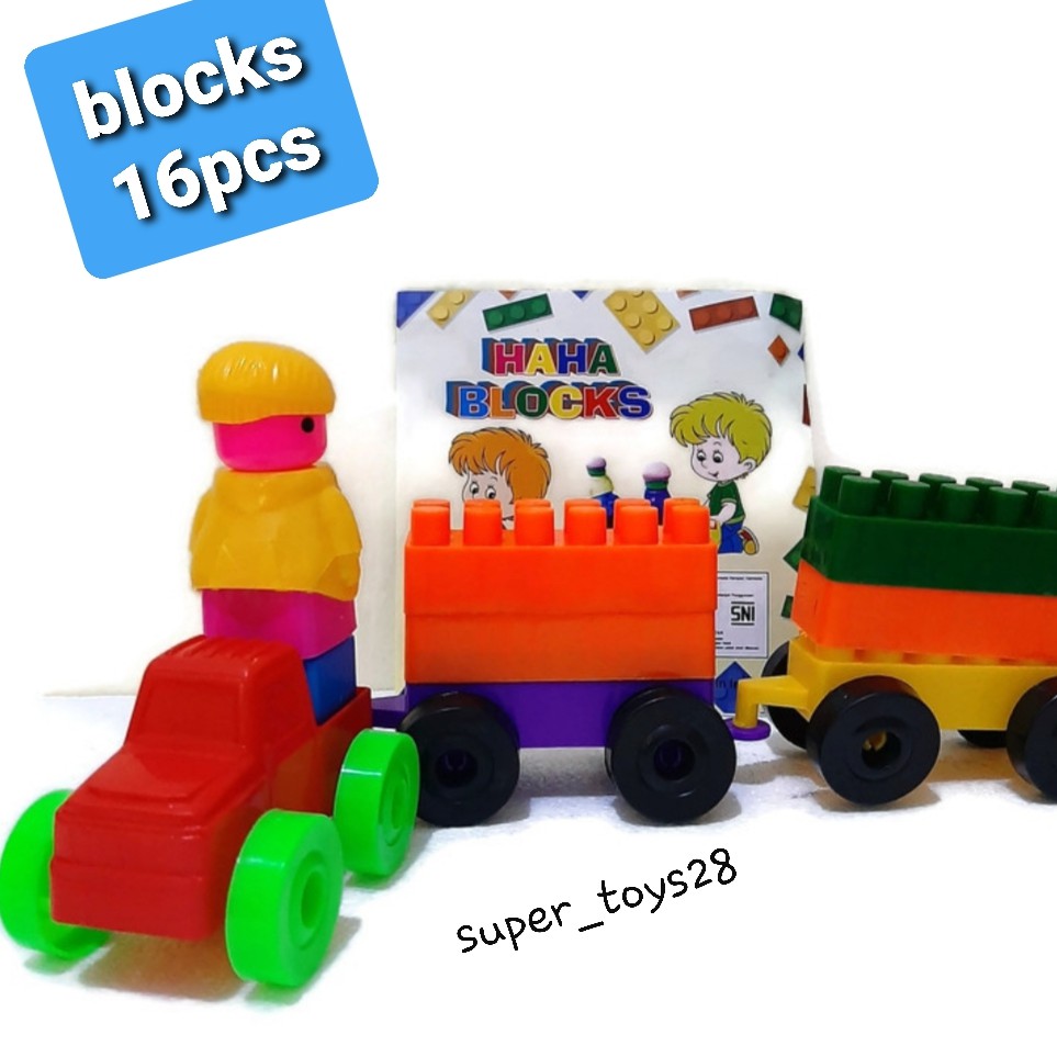 Mainan Balok Susun Lego Block Anak Building City