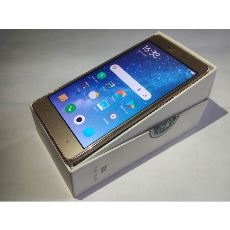 Xiaomi Redmi 3s 2 / 16 GB 4G Fingerprint Sensor Bekas Murah Berkualitas.