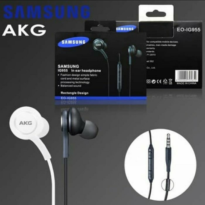 HEADSET SS AKG - HANDSFREE SS S8 S9 SUPER BASS - SC