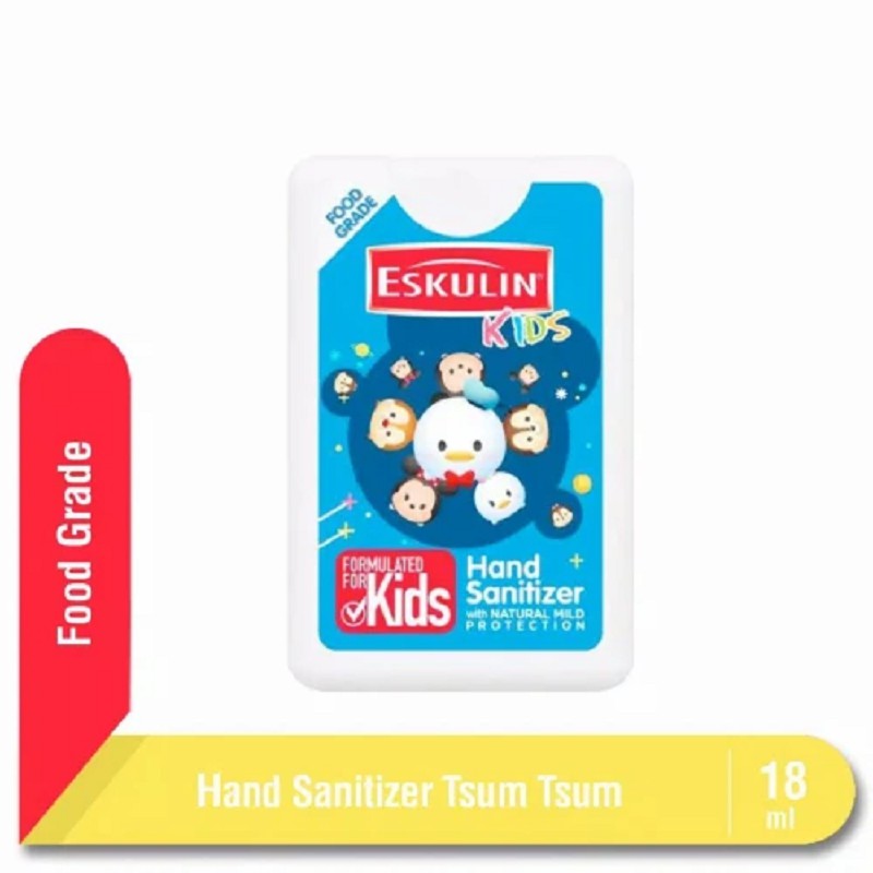 Eskulin Kids Tsum Tsum | Instance | Hand Sanitizer 18 ml | Spray Cologne 9 ml (KI)