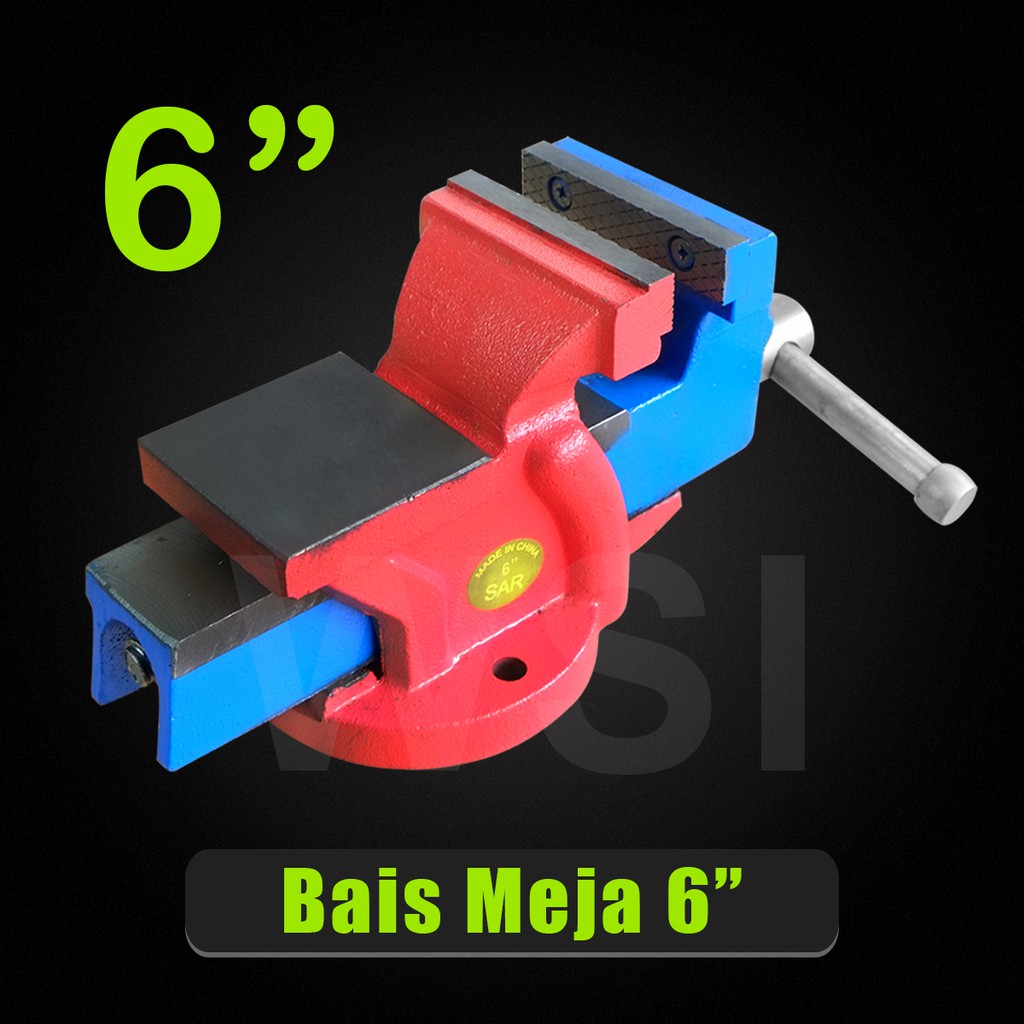 Bais Meja 6&quot; | Fixed Bench Vice