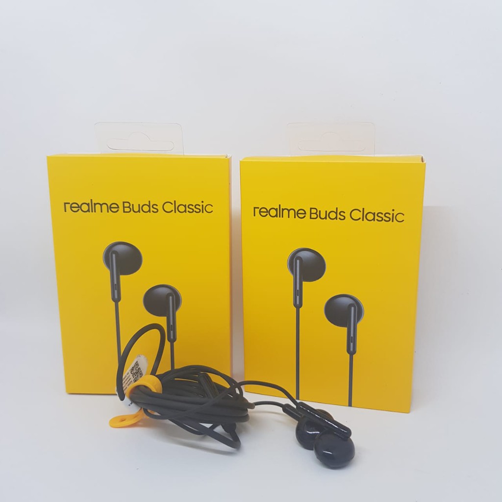 HEADSET REALME MA-20 HANDSFREE REALME EARPHONE REALME BUDS CLASSIC [ PM ]