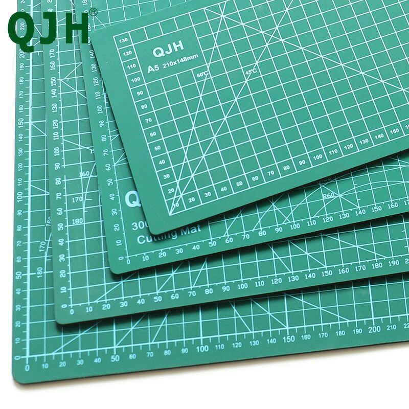 Work Cutting Mat Pad BESAR A1 90x60 Cm qj4 Green