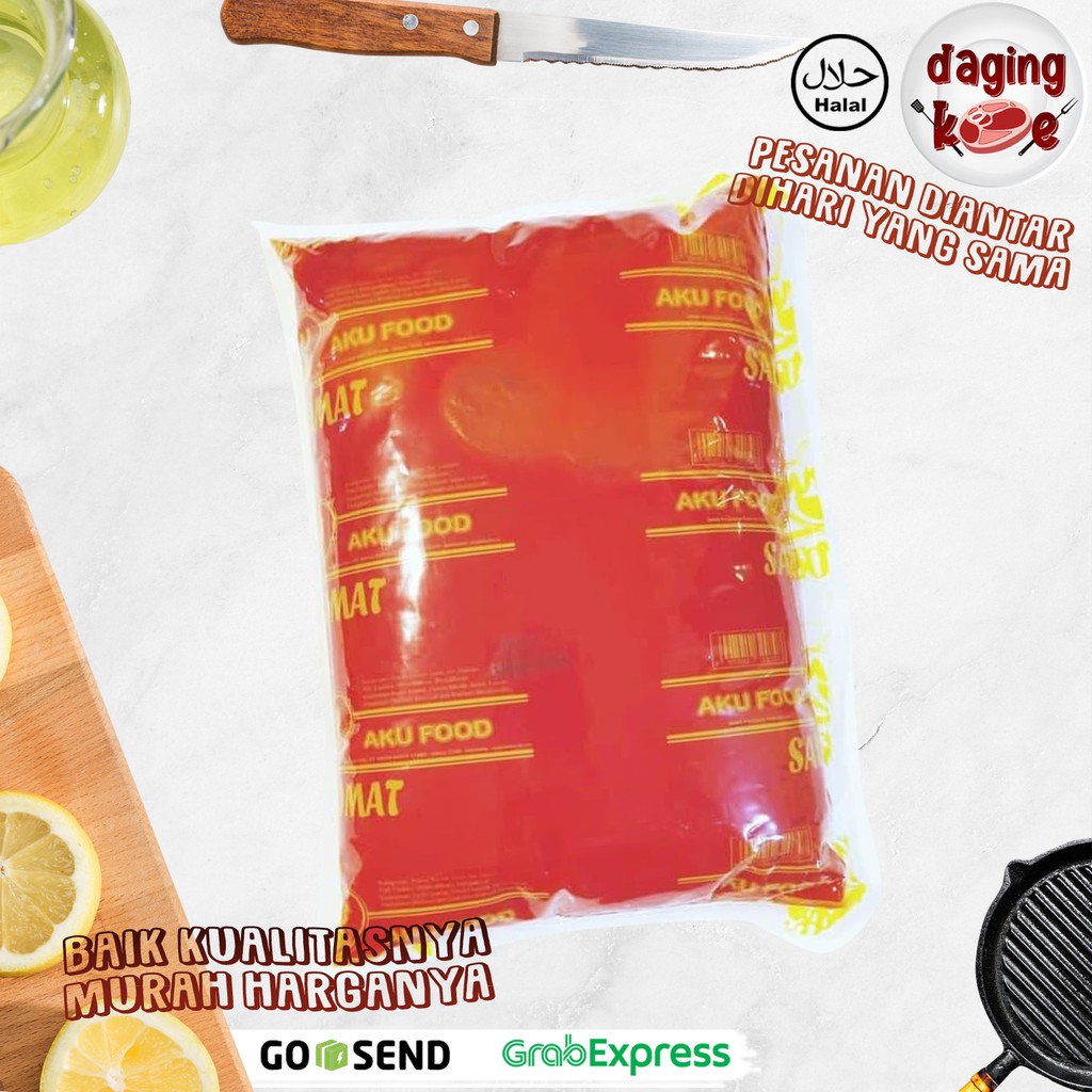 

SAUS TOMAT AKU FOOD KEMASAN 1 Kg DK088