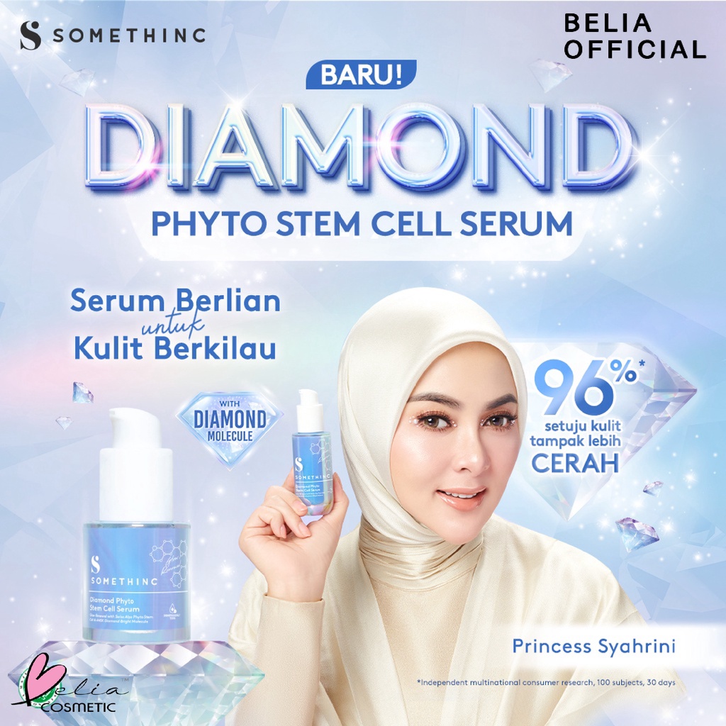 ❤ BELIA ❤ SOMETHINC Diamond Phyto Stem Cell Serum - Serum Diamond untuk Kulit Berkilau dan Cerah