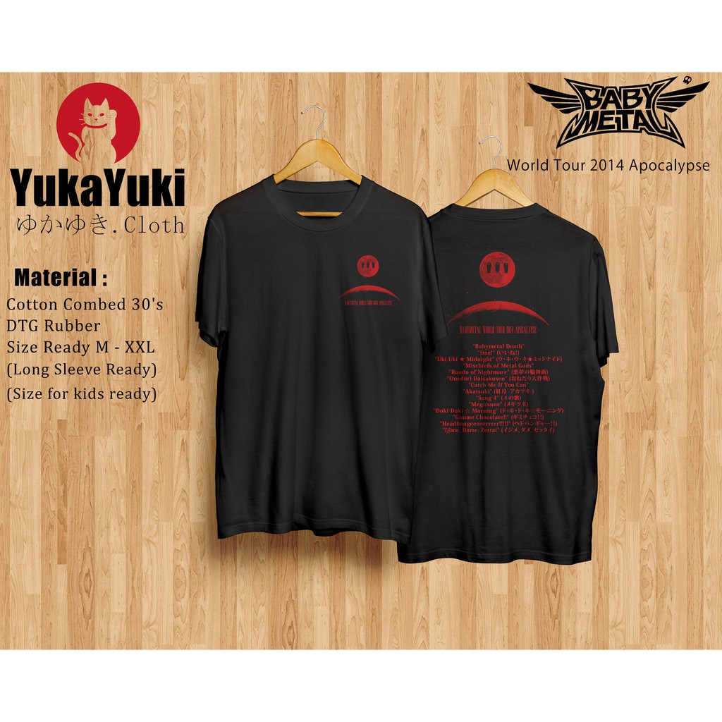 Kaos Babymetal - World Tour 2014 Apocalypse