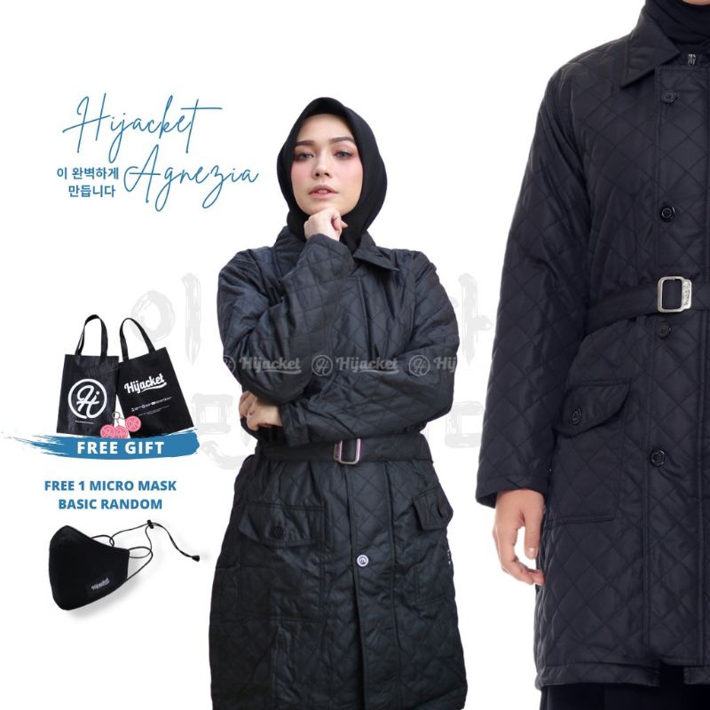 ⭐ HIJACKET AGNEZIA ORIGINAL JAKET HIJABER JAKET UMROH