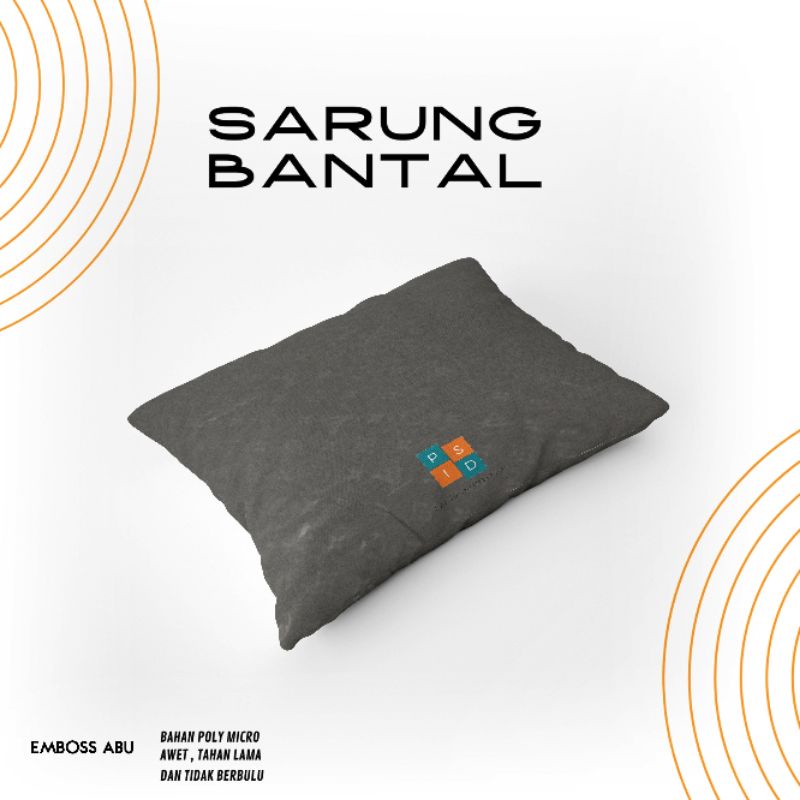 sarung bantal Guling random