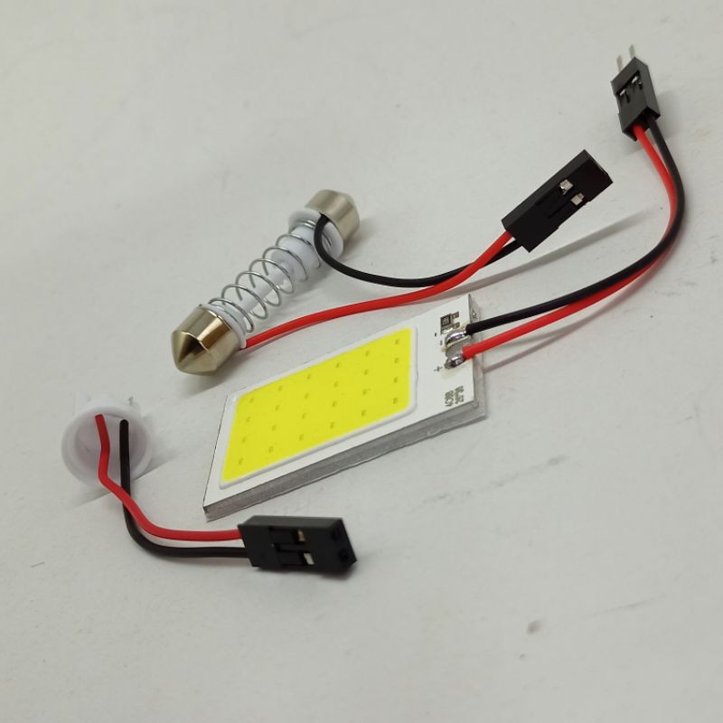 Lampu LED Kabin/Plafon Mobil 24 Titik Bisa Pakai di Motor (FCOB-24)