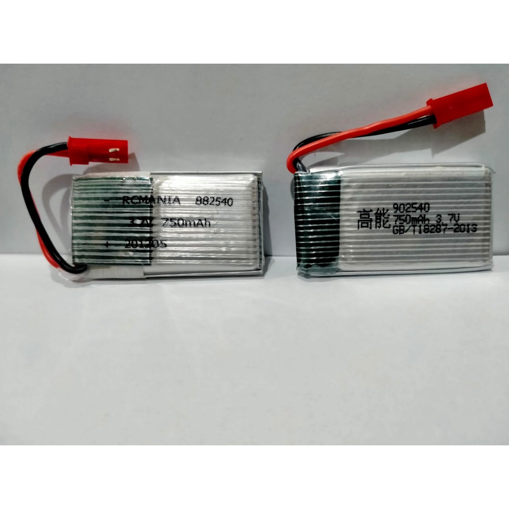 Battery Batre Lipo 750mah 1s 3,7v for X400 X300 X800