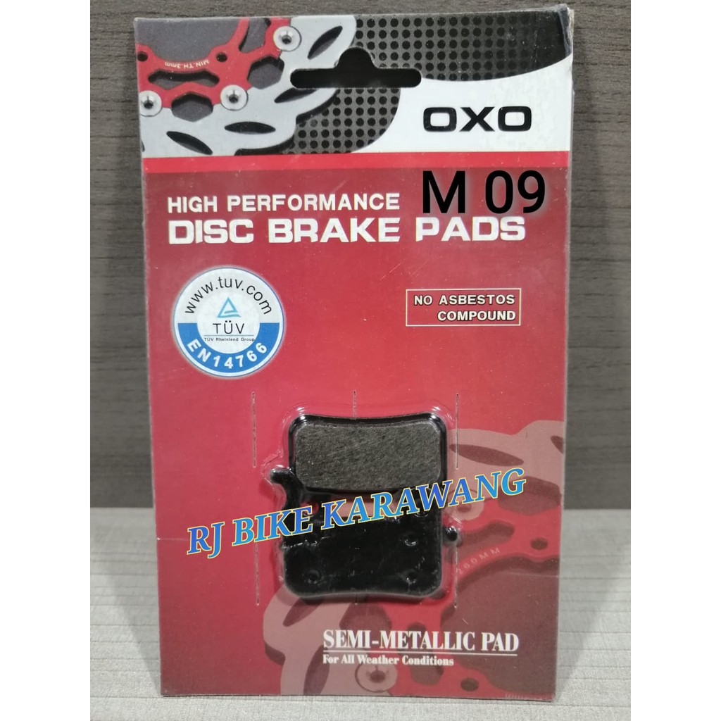 BRAKE PAD OXO M09 DEORE XT 7 SERIES