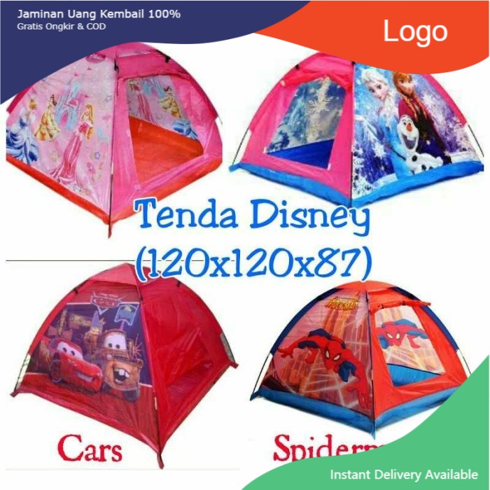 (COD) Mainan tenda Anak murah kemping karakter kartun - MICKEY