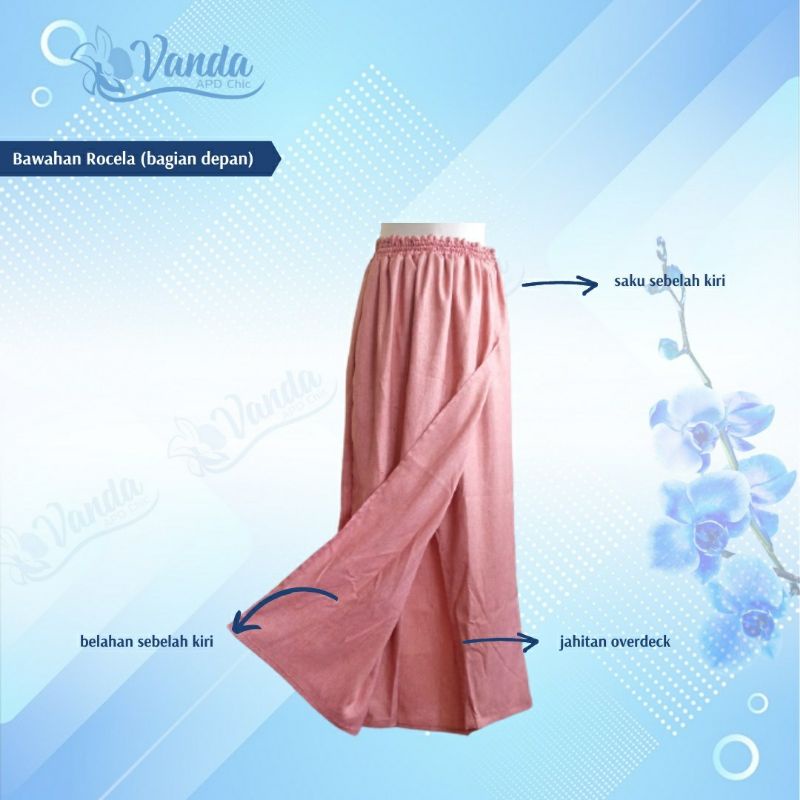 BAJU OKA MODEL ROK CELANA/ BAJU JAGA/SCRUB DOKTER/ BAJU SERAGAM DOKTER