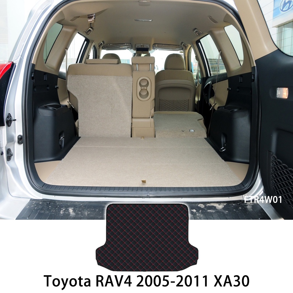 Matras Bagasi Mobil Bahan Kulit Premium Untuk Toyota RAV4 2005-2020 XA30 XA40 XA50