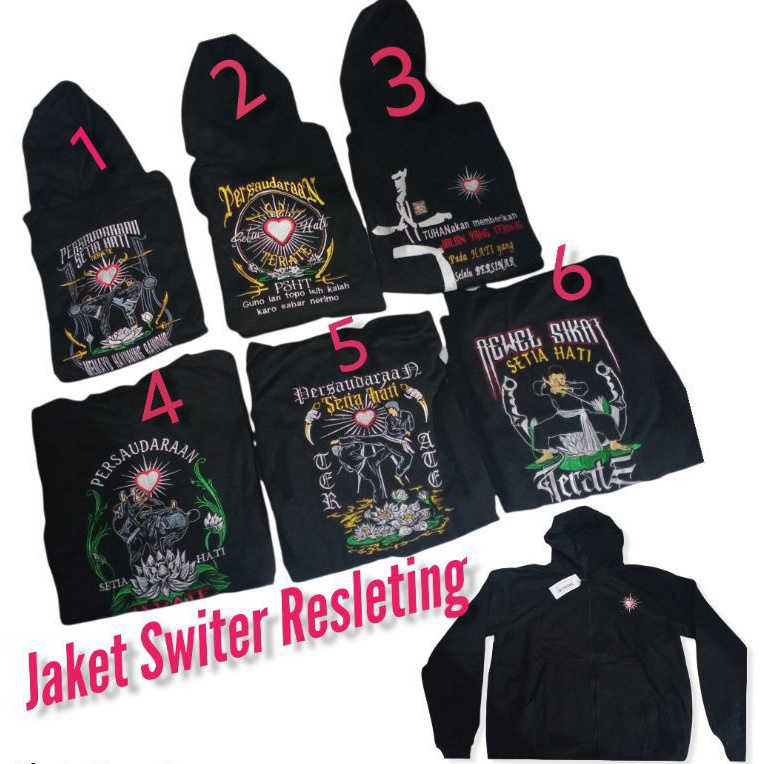 jaket PSHT switer psht bordir