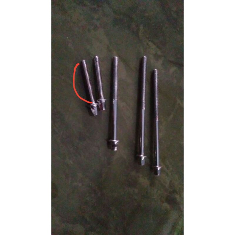 baut tension untuk drum 4 cm drat m6 6 mm.