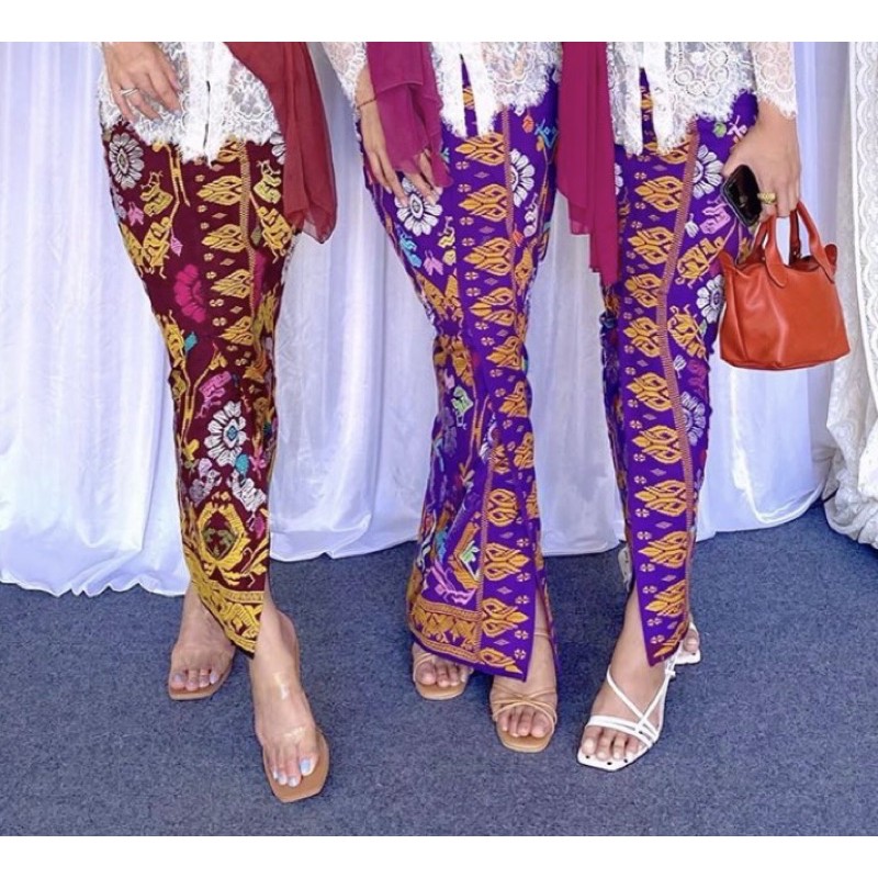 Rok jadi songket bordir