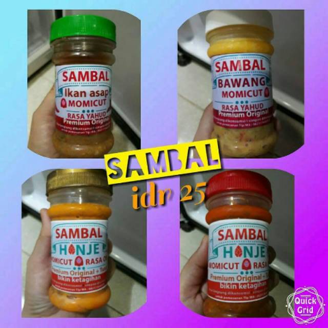 

Sambal bawang momicut