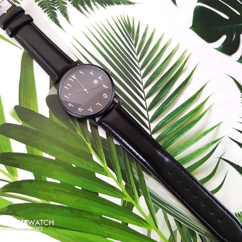 Jam Tangan Muslim / Jam Tangan Angka Arabic - Arabic