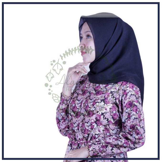 Alantasik - SEGI EMPAT CORNSKIN ORIGINAL / SQUARE PREMIUM POLOS  / JILBAB SEGIEMPAT R.29