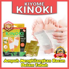 Kinoki detox kaki gold asli original 1 box isi 10 pcs BISA COD