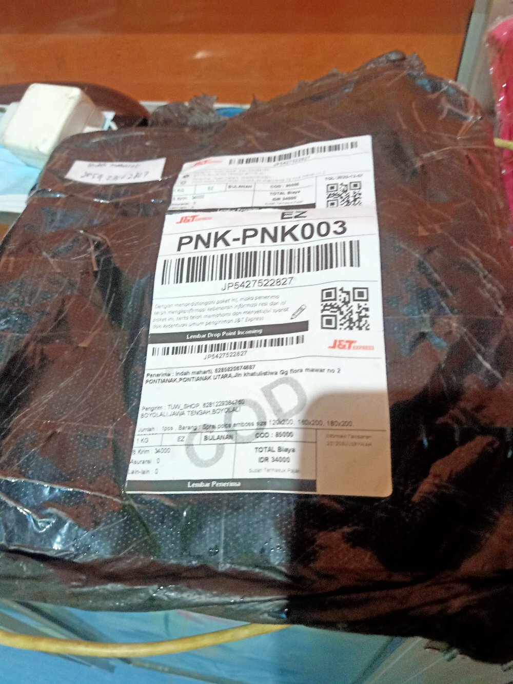 Sprei Polos Emboss Size 120x200, 160x200, 180x200, 200x200