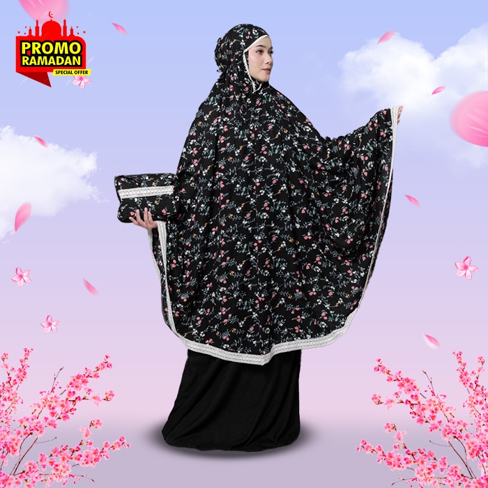 Mukenah Bali Dewasa Katun Rayon Renda Mukena Bali motif Bahan Katun Rayon Adem Lembut Dewasa Remaja 