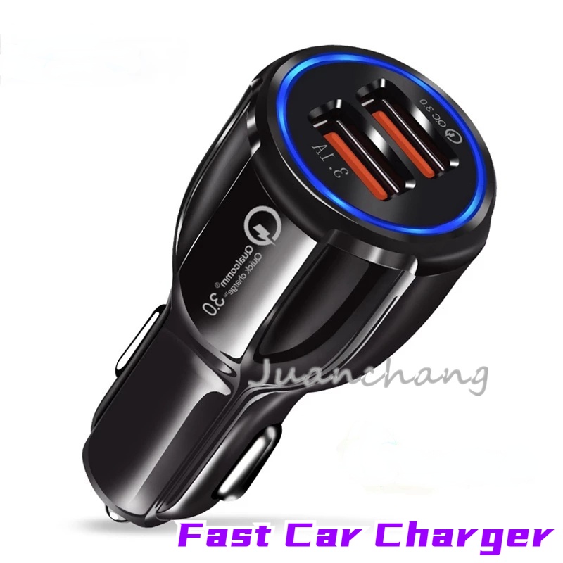 Adapter Charger Mobil Mini port Usb 3.0 fast charging