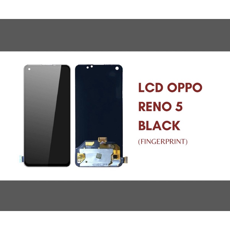LCD OPPO RENO 5 5G OLED BISA FINGERPRINT FULLSET