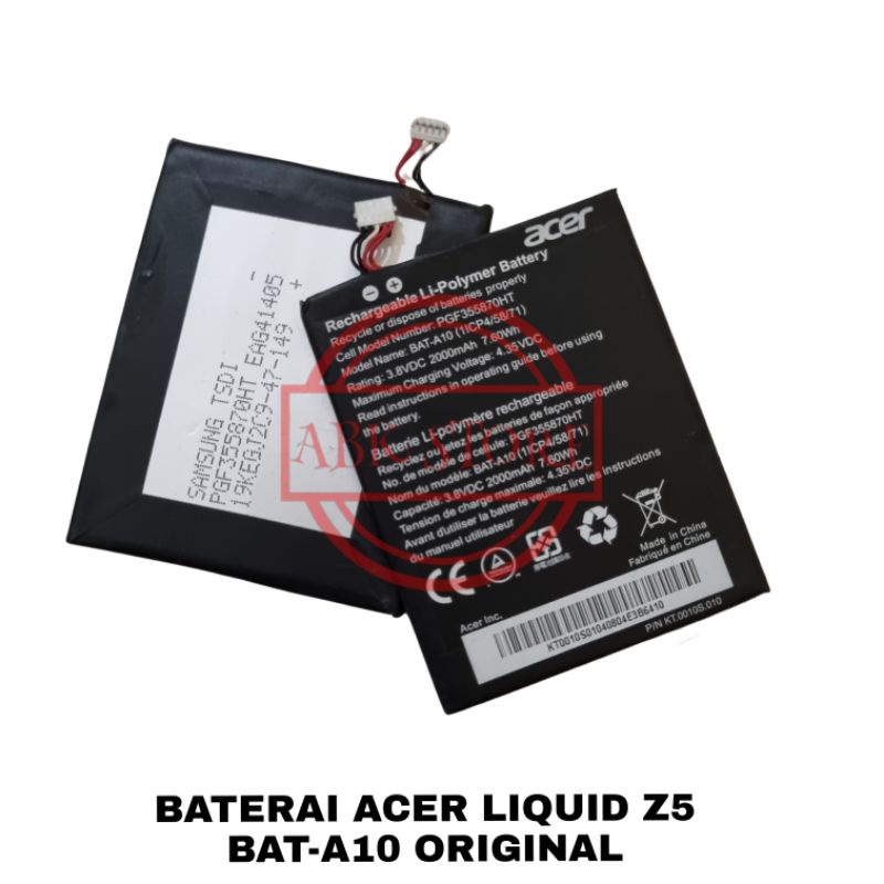 BATRE BATERAI BATTERY ACER LIQUID Z5 BAT-A10 ORIGINAL
