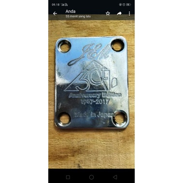 plat neck plate neck joint neck gitar Ibanez jem