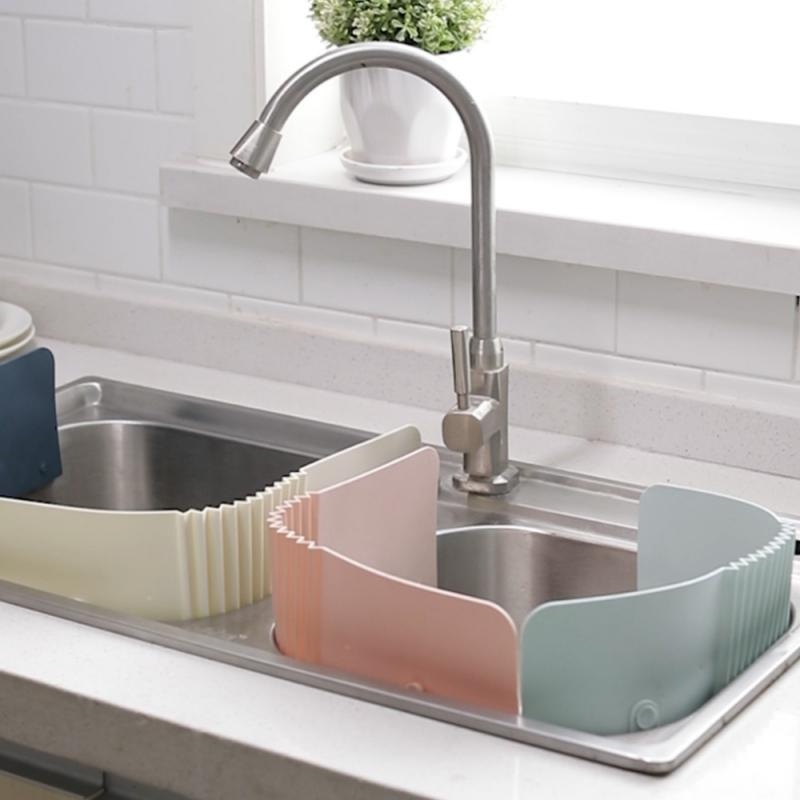 Papan Penahan Cipratan Air Dengan Suction Cup Untuk Wastafel Dapur