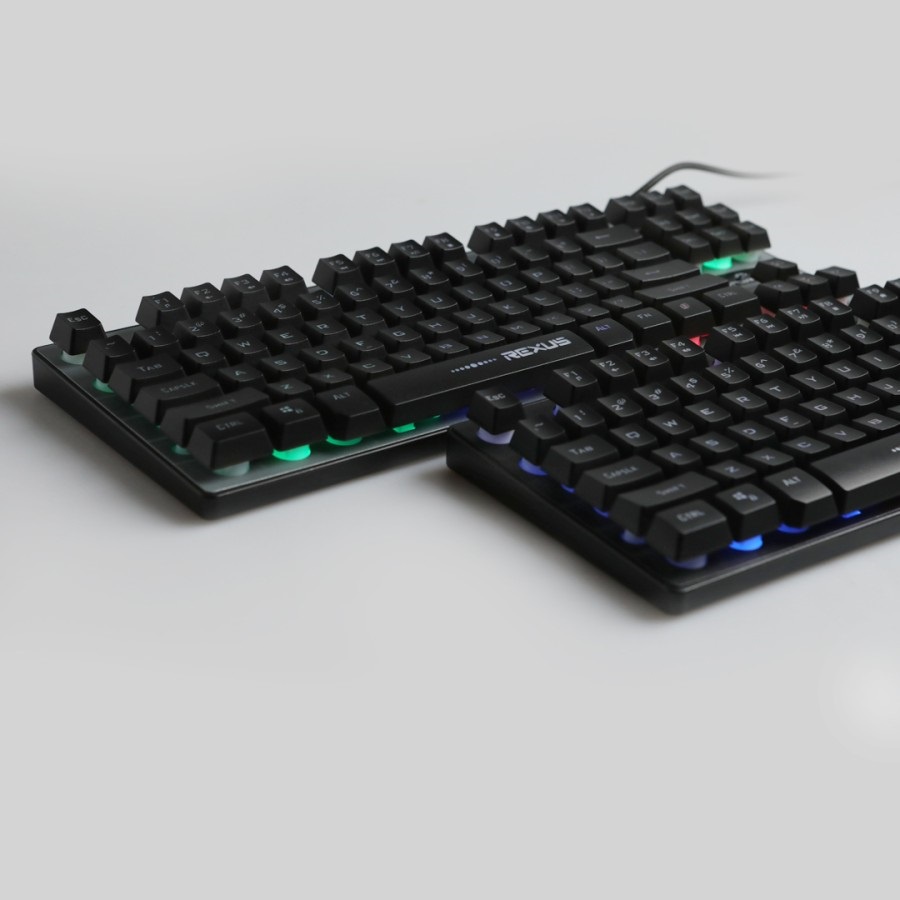 Rexus K9TKL - Fortress Backlit Floating Keys Gaming Keyboard - REX-K9TKL