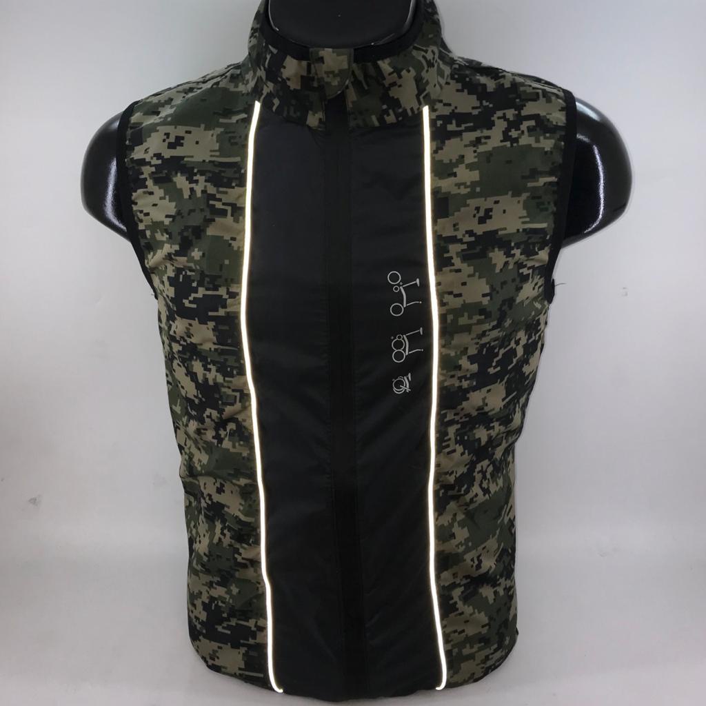 Rompi Sepeda Lipat Vest Gowes Pria Wanita Windbreaker Jacket Gilet