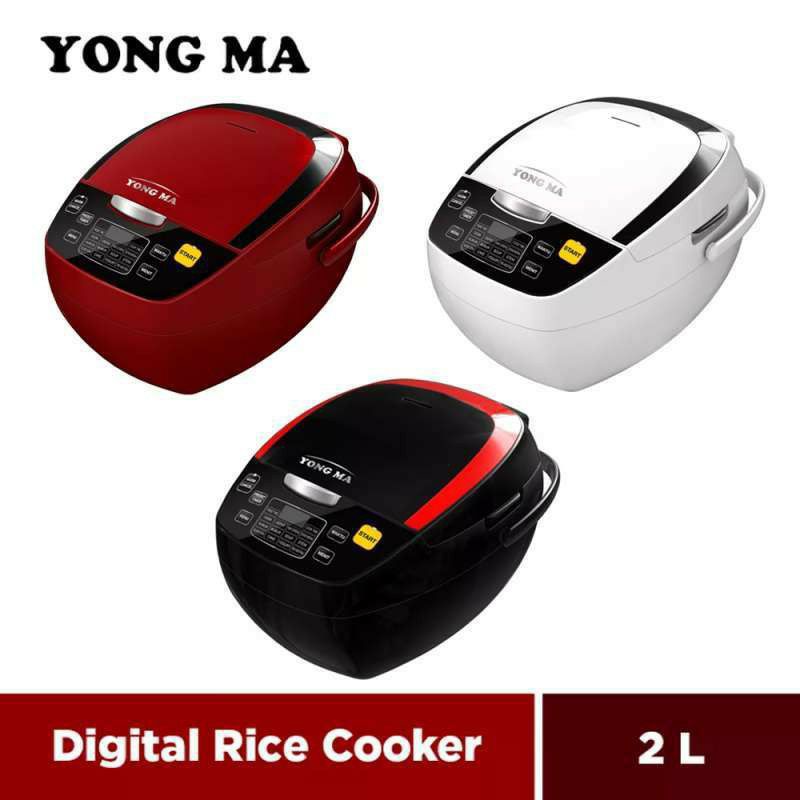 YONGMA magic com digital 2 liter YMC 8017 / rice cooker eco ceramic 2L SMC 8017 Magicom yong ma digi