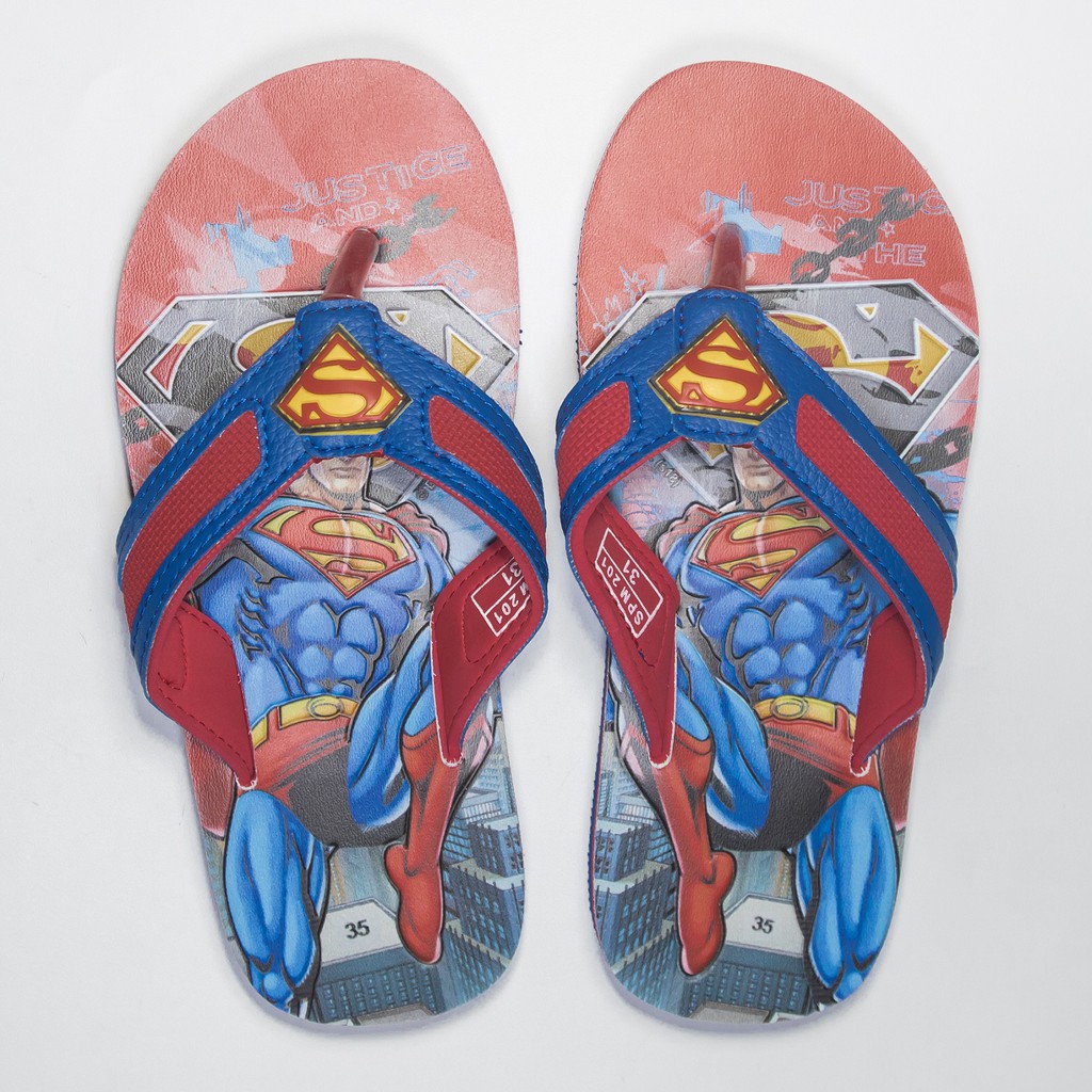  Sandal  Superman Spm 201 Remaja Merah Shopee Indonesia