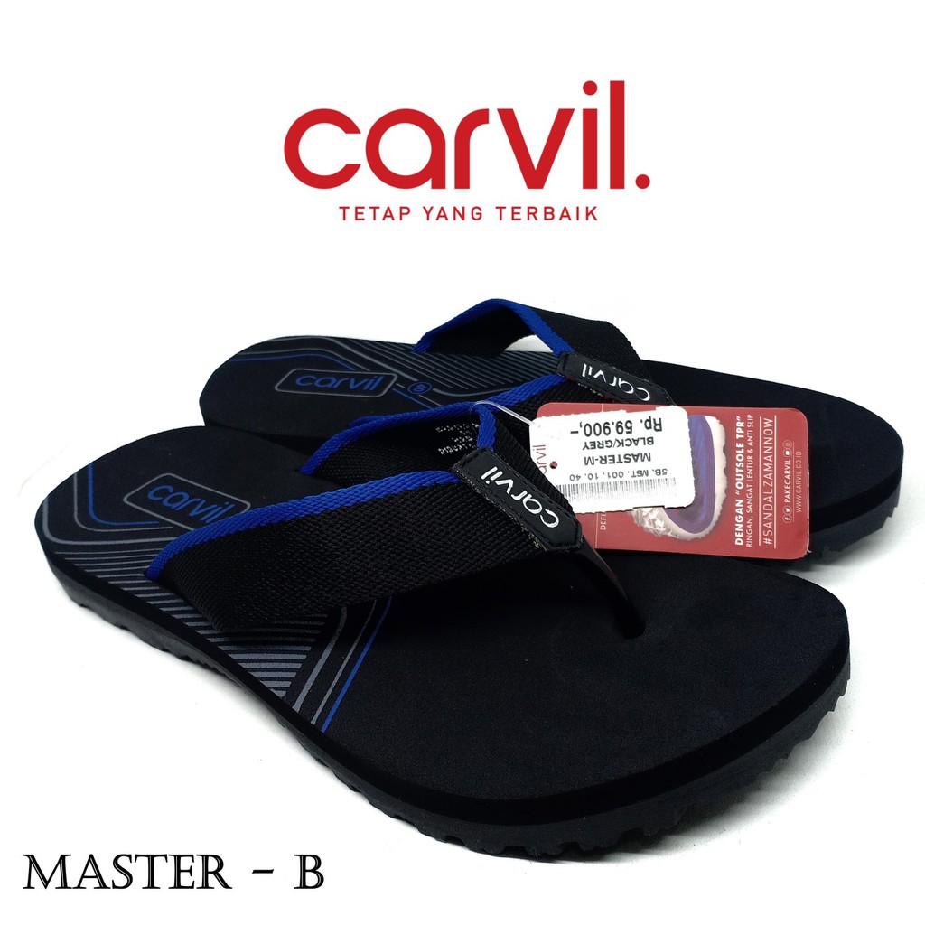 Sandal Carvil Pria Original - Carvil Sandal Pria Master-B