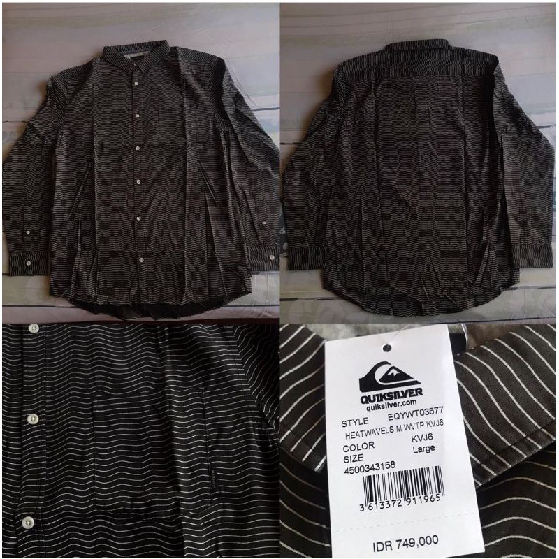 Kemeja Panjang Quiksilver Heat Waves LS KVJ6